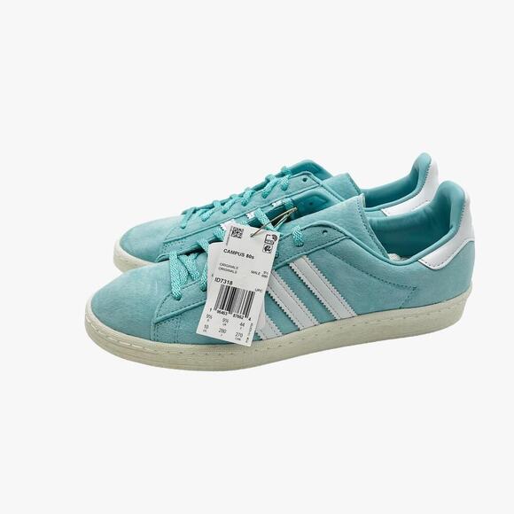 Adidas Originals Campus 80s Sneakers Turquoise‎ White Men’s Size 10 main image 6